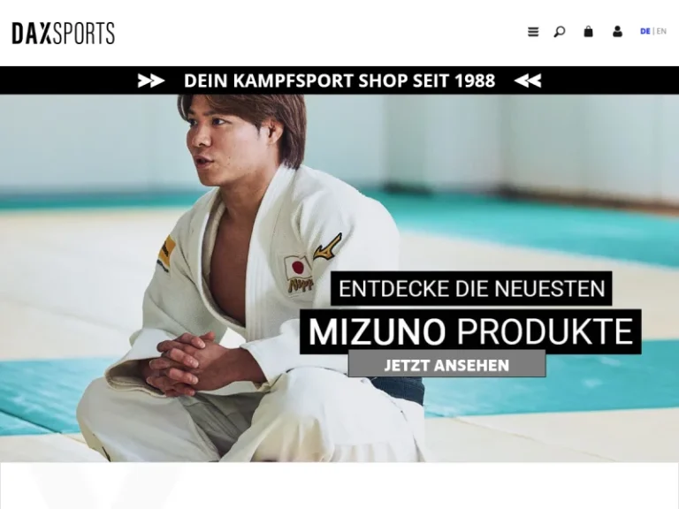 DAX-SPORTS Nürnberg - Kampfsportbedarf in Nürnberg