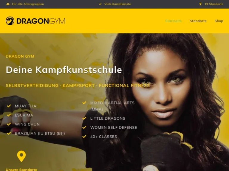 Dragon Gym | Kampfkunstschule Nürnberg - Selbstverteidigungsschule in Nürnberg