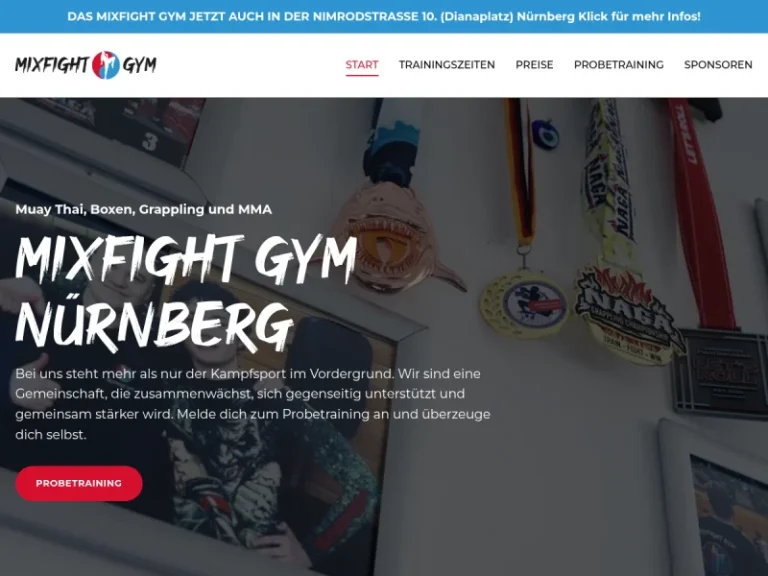 MIXFIGHT GYM 1 Färberstraße 10 - Boxclub in Nürnberg