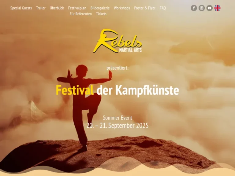 Rebels Martial Arts Festival – Festival der Kampfkünste - Festival in Nürnberg