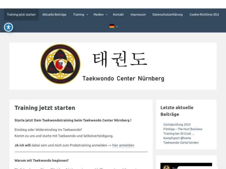 Taekwondo Center Nürnberg TaeBuDo e.V. - Taekwondo-Schule in Nürnberg