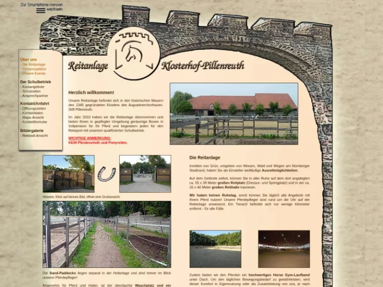 Reitanlage Klosterhof-Pillenreuth - Reiterhof in Nürnberg