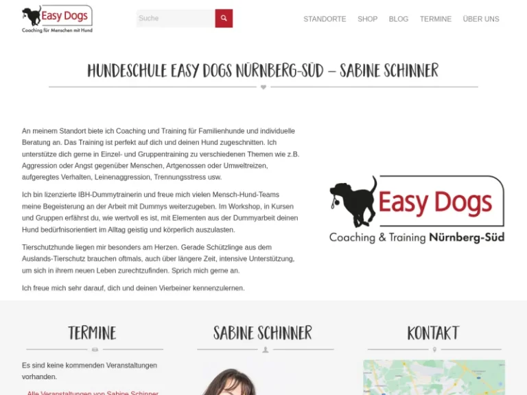 Easy Dogs Nürnberg-Süd (Hundeschule Sabine Schinner) - Hundeschule in Nürnberg