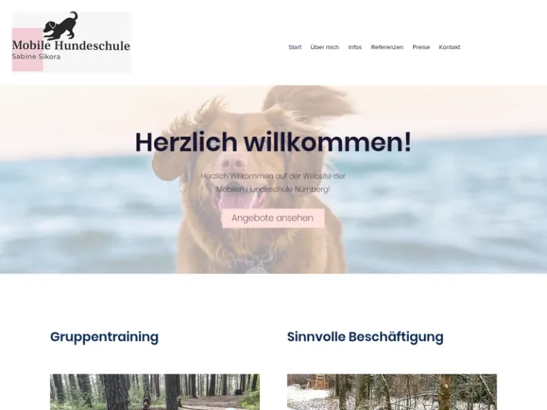 Mobile Hundeschule Sabine Sikora - Hundeschule in Nürnberg