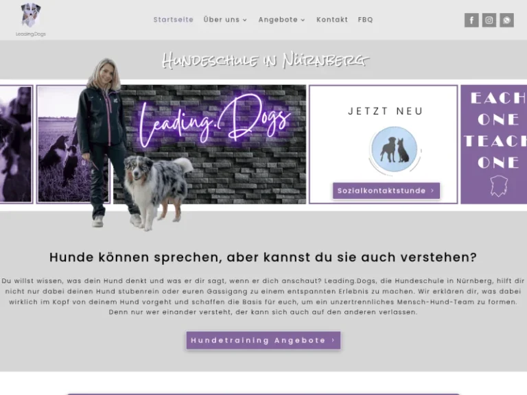 Hundeschule Leading.Dogs – Anita Schnorr - Hundeschule in Nürnberg