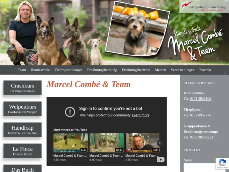 Hundeschule Marcel Combé - Hundeschule in Nürnberg