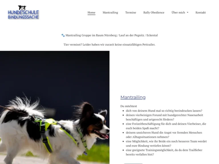 Hundeschule Bindungssache - Hundeschule in Nürnberg