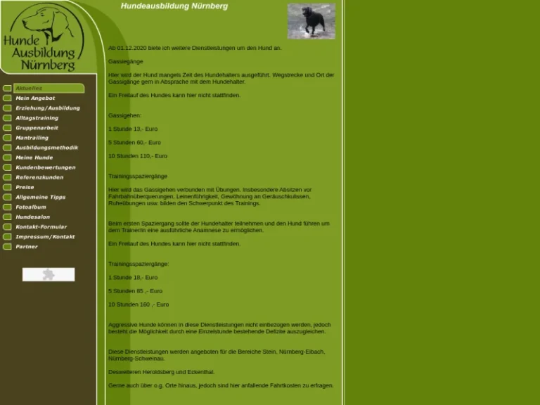 Hundeausbildung Nürnberg - Hundeschule in Nürnberg