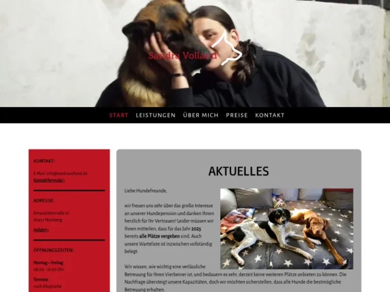 Hundepension Sandra Volland - Hundepension in Nürnberg