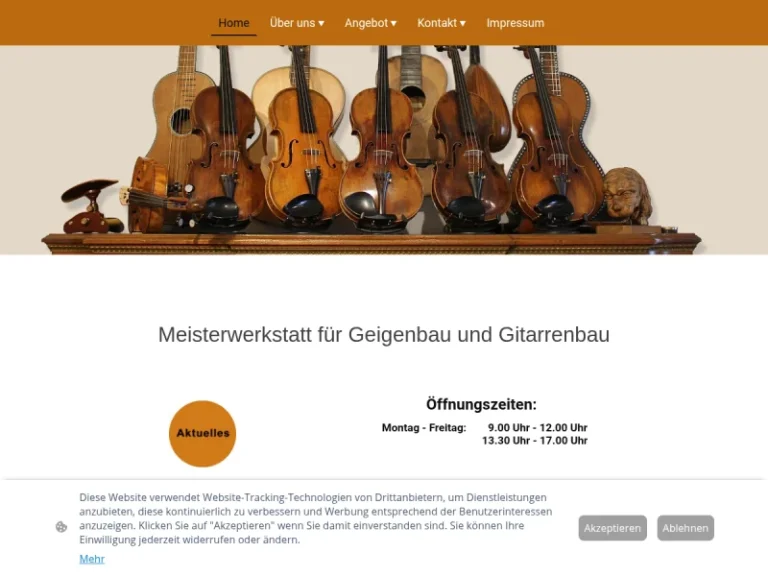 Max Strohmer Meisterwerkstatt für Geigen- und Gitarrenbau - Musikinstrumentengeschäft in Nürnberg