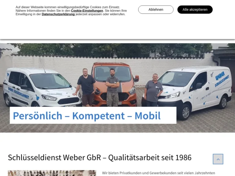 Schlüsseldienst Weber GbR - Schlüsselduplikationsdienst in Nürnberg