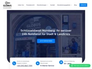 Globus Schlüsseldienst Nürnberg - Anbieter von Sicherheitssystemen in Nürnberg