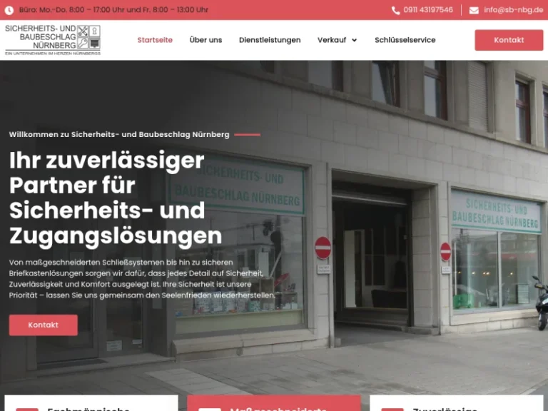 Sicherheits- und Baubeschlag Nürnberg Pischl GmbH - Geschäftsstelle in Nürnberg