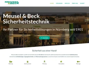 Meusel & Beck GmbH - Anbieter von Sicherheitssystemen in Nürnberg