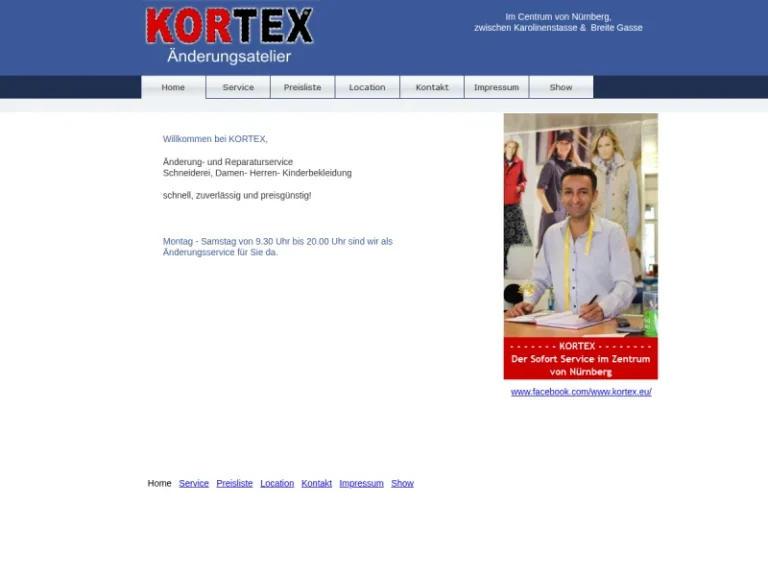 Schneiderei Kortex - Schneider in Nürnberg