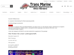 Trans Marine - Zoohandlung in Nürnberg