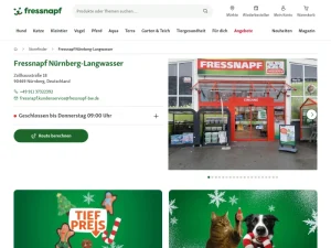 Fressnapf Nürnberg-Langwasser - Geschäft für Heimtierbedarf in Nürnberg