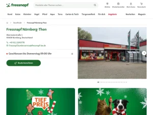 Fressnapf Nürnberg-Thon - Geschäft für Heimtierbedarf in Nürnberg