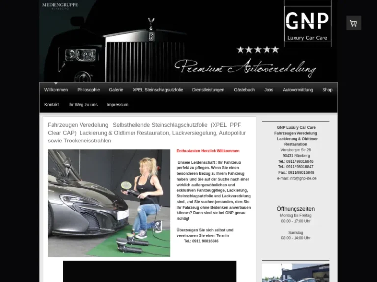 GNP – Lackierung & Oldtimer Restauration - Auto-Tuning-Werkstatt in Nürnberg