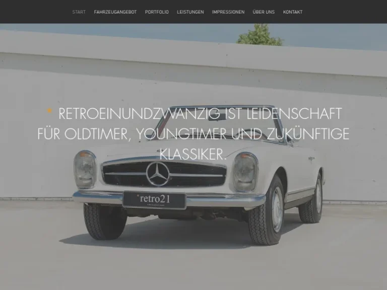 retro21 - Autohändler in Nürnberg