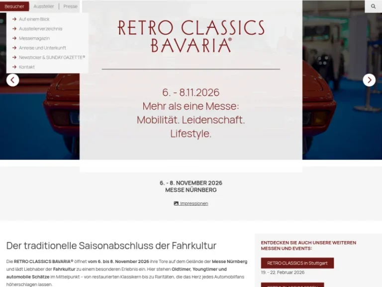 RETRO CLASSICS BAVARIA - Sehenswürdigkeit in Nürnberg