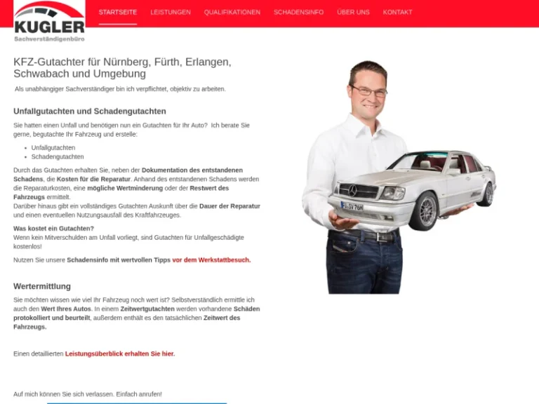 Kfz-Sachverständigenbüro Kugler - Gutachter in Nürnberg