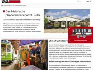 Historisches Straßenbahndepot St. Peter - Café in Nürnberg