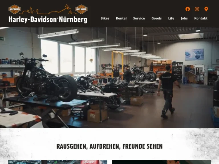 Harley-Davidson Nürnberg - Harley-Davidson-Händler in Nürnberg