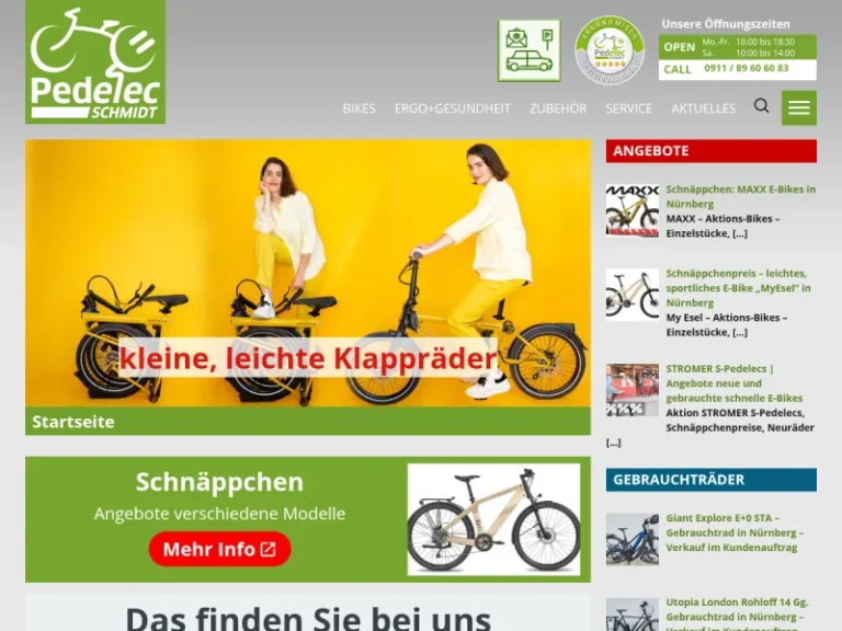 Schmidt Pedelec & More GmbH - Fahrradgeschäft in Nürnberg