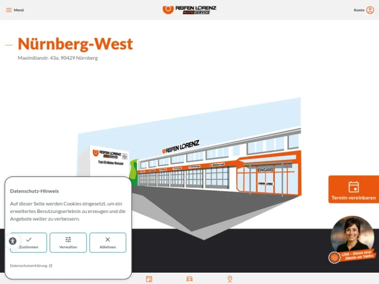 Reifen Lorenz GmbH – Filiale Nürnberg-West - Abgasuntersuchungsstelle in Nürnberg