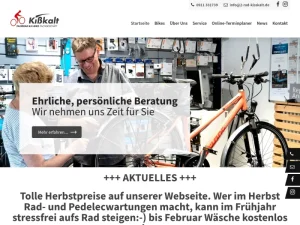 Fahrrad & Pedelec Kißkalt - Fahrradgeschäft in Nürnberg