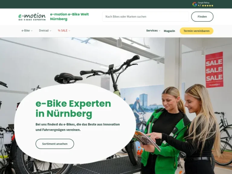 e-motion e-Bike Welt Nürnberg - Fahrradgeschäft in Nürnberg