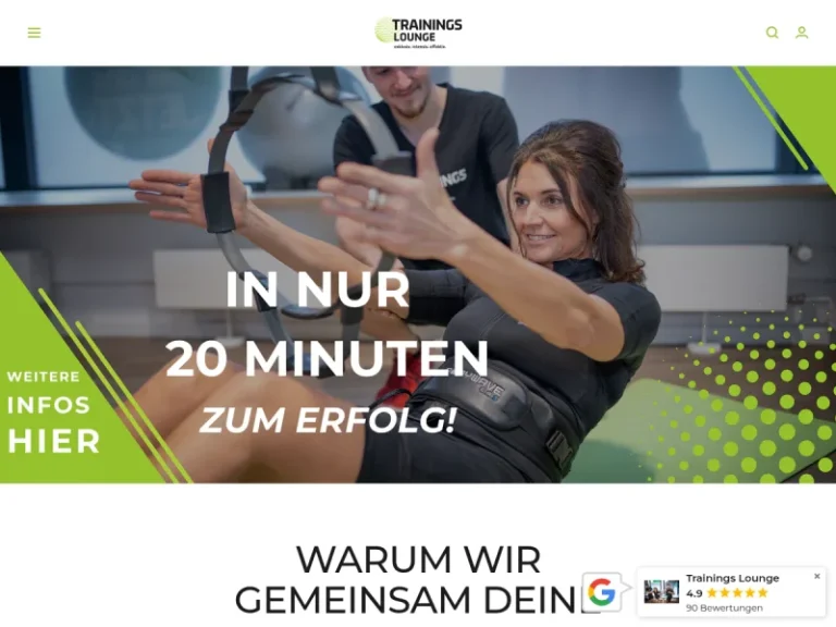 Trainings Lounge - Fitnessraum in Nürnberg