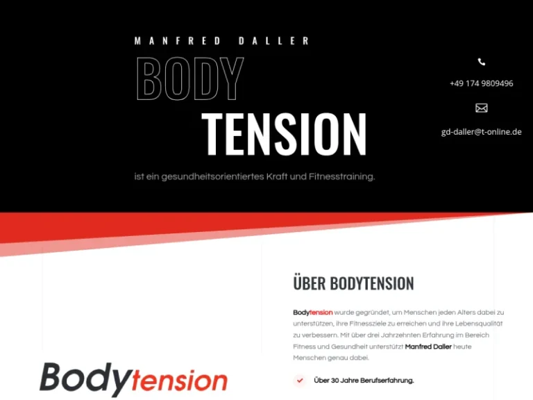 Bodytension - PersonalTrainer in Nürnberg