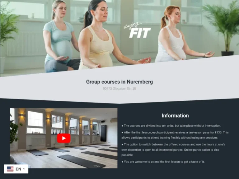 staying Fit – Nürnberg - PersonalTrainer in Nürnberg