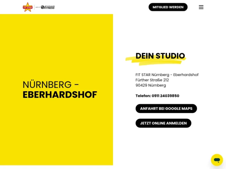 FIT STAR Fitnessstudio Nürnberg-Eberhardshof - Fitnessstudio in Nürnberg