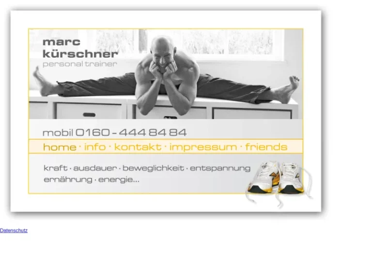 Personaltraining Nürnberg – Marc Kürschner - PersonalTrainer in Nürnberg