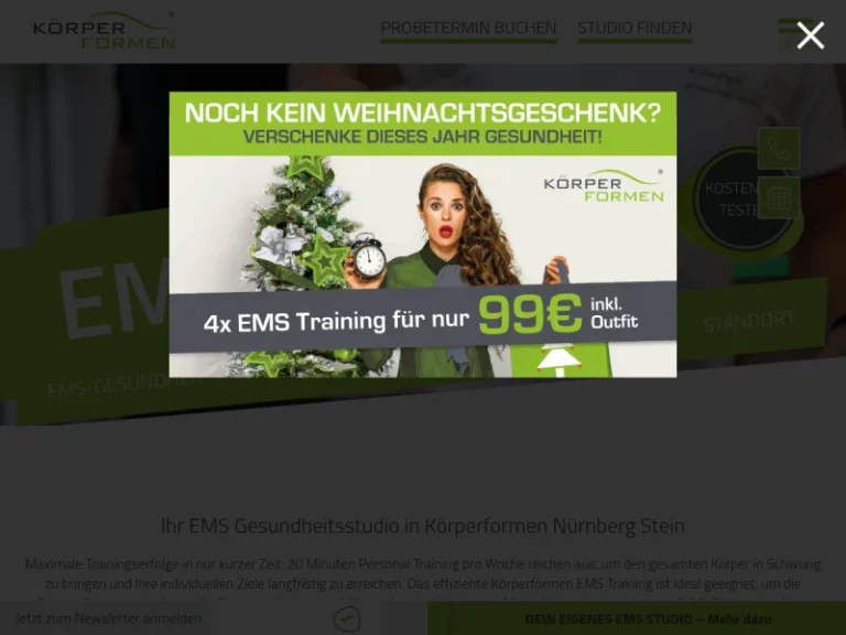 Körperformen Nürnberg Stein – Marcel Heiba - Fitnessraum in Nürnberg