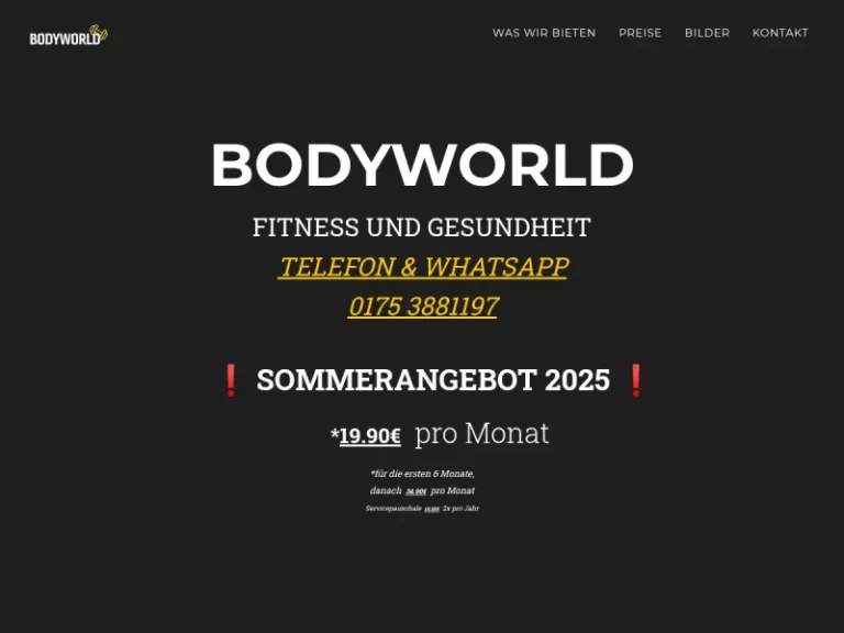 Bodyworld - Fitnessstudio in Nürnberg