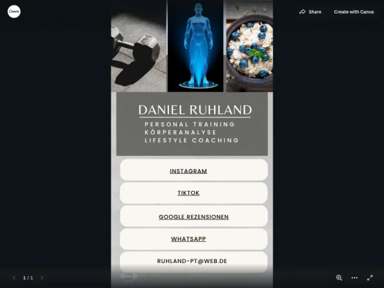 Körperanalyse Nürnberg (BIA-Messung) - Ernährungsberater in Nürnberg