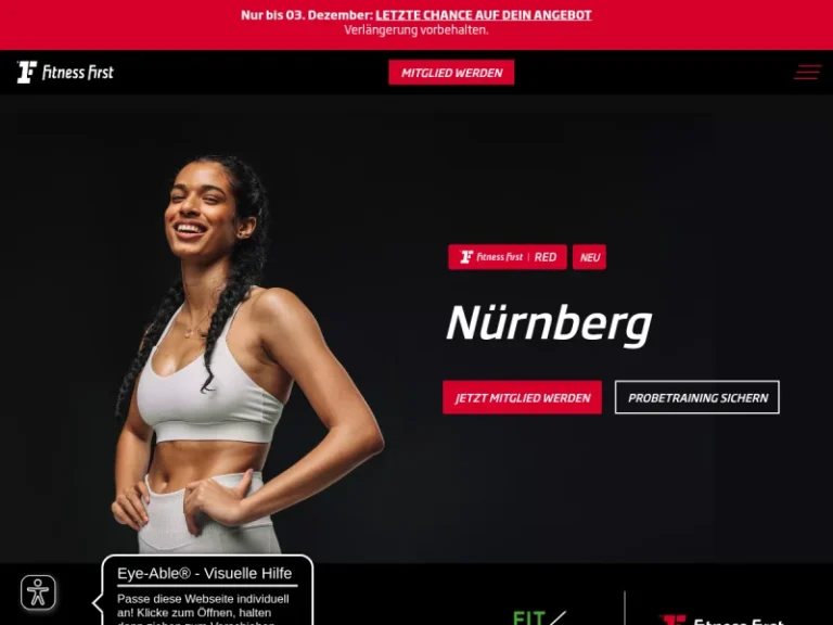 Fitness First Nürnberg - Fitnessstudio in Nürnberg