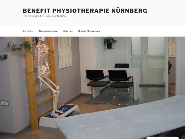 Benefit – Praxis für Physiotherapie - Fitnessraum in Nürnberg