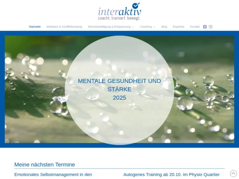 interaktiv coaching - Gesundheitsberater in Nürnberg