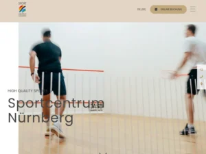SPORTCENTRUM NÜRNBERG - Badmintonfeld in Nürnberg