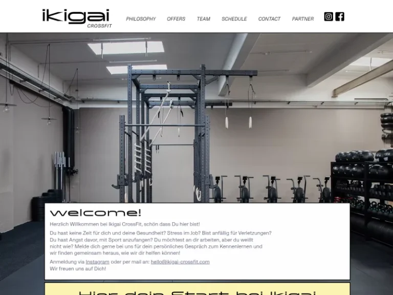 Ikigai CrossFit - Fitnessprogramm in Nürnberg