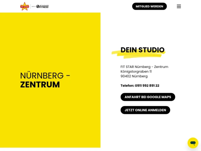 FIT STAR Fitnessstudio Nürnberg-Zentrum - Fitnessraum in Nürnberg