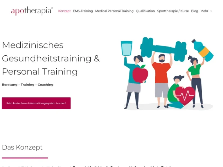 Apotherapia – Medizinisches Gesundheitstraining & Personal Training - PersonalTrainer in Nürnberg