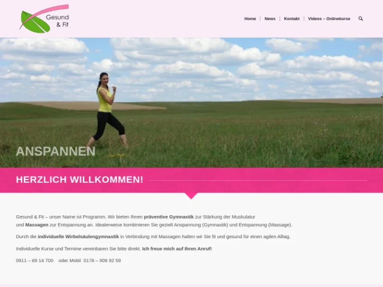 Gesund & Fit - Masseur in Nürnberg