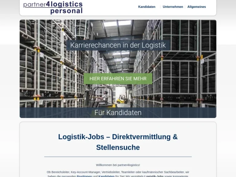 partner4logistics – Dember & Associates – Peter Dember - Personalberatung in Nürnberg