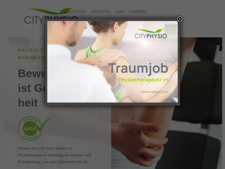 CityPhysio Nürnberg - Physiotherapeut in Nürnberg